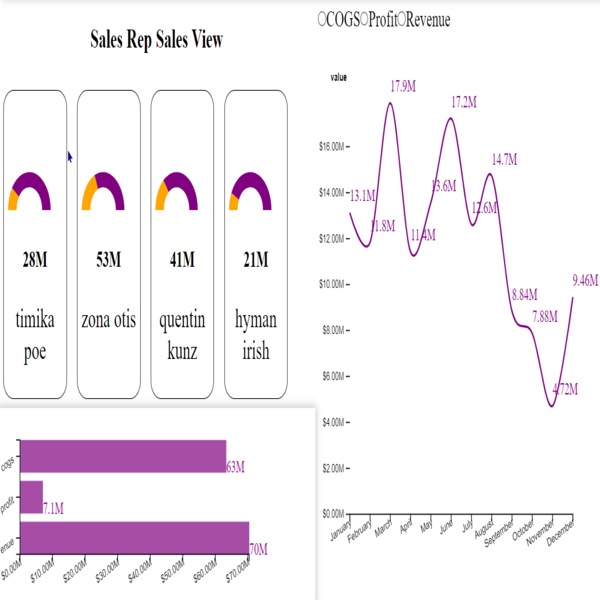 Business Sales report